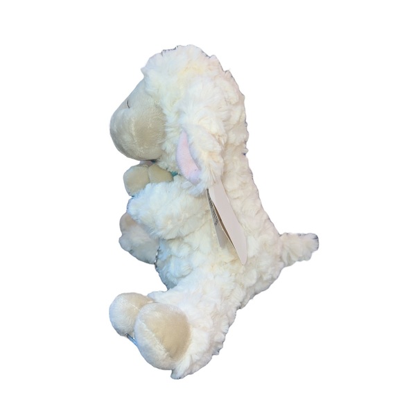 Ganz Serenity Lamb Sheep Plush With Crib Cross Praying Stuffed Animal NEW NWT 9” - Picture 6 of 9